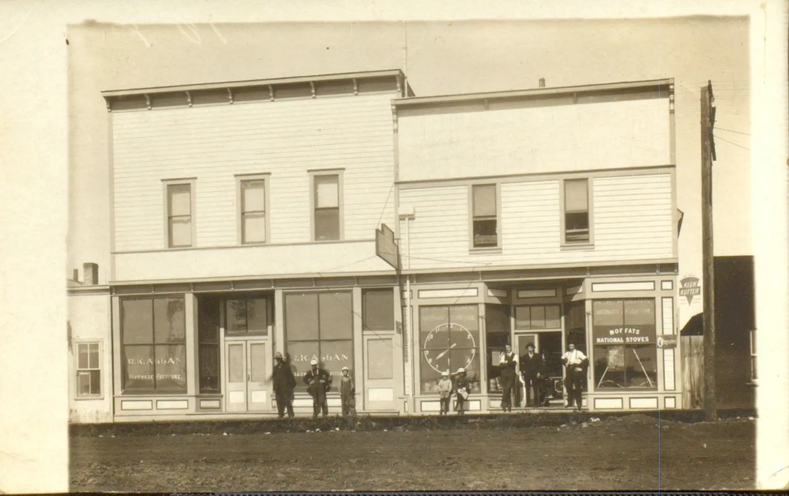 R.H. Allan Hardware and Furniture store, Alsask