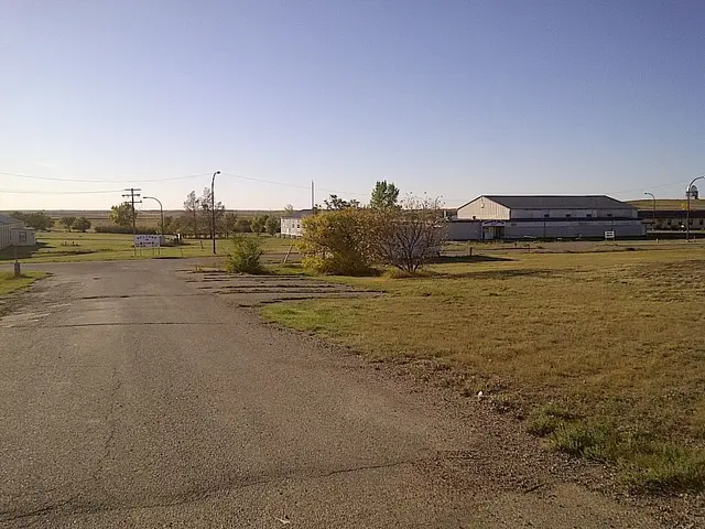 Former military base near Alsask
